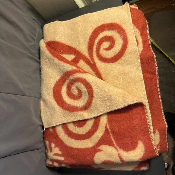 100% Yak Pashmina Wool Shawl Reversible Blanket HEAVY THICK 60”x48” With Bag - Picture 1 of 16